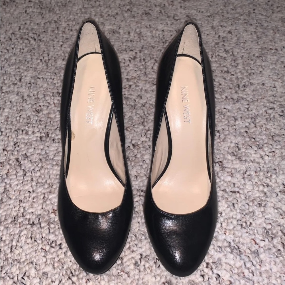 Nine West black heels